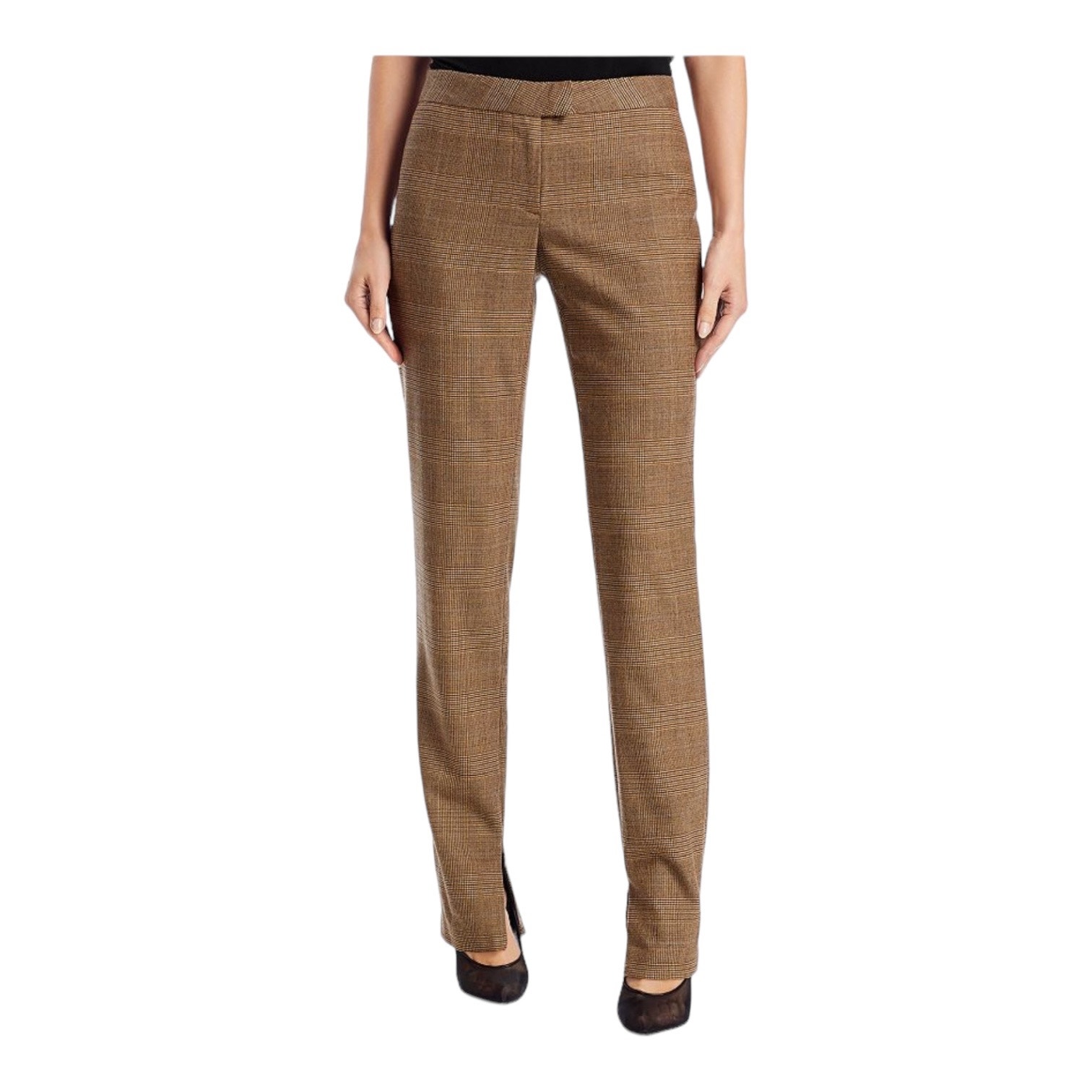 Rag & Bone Pants Rebecca Glen Plaid Wool Brown Size 4
